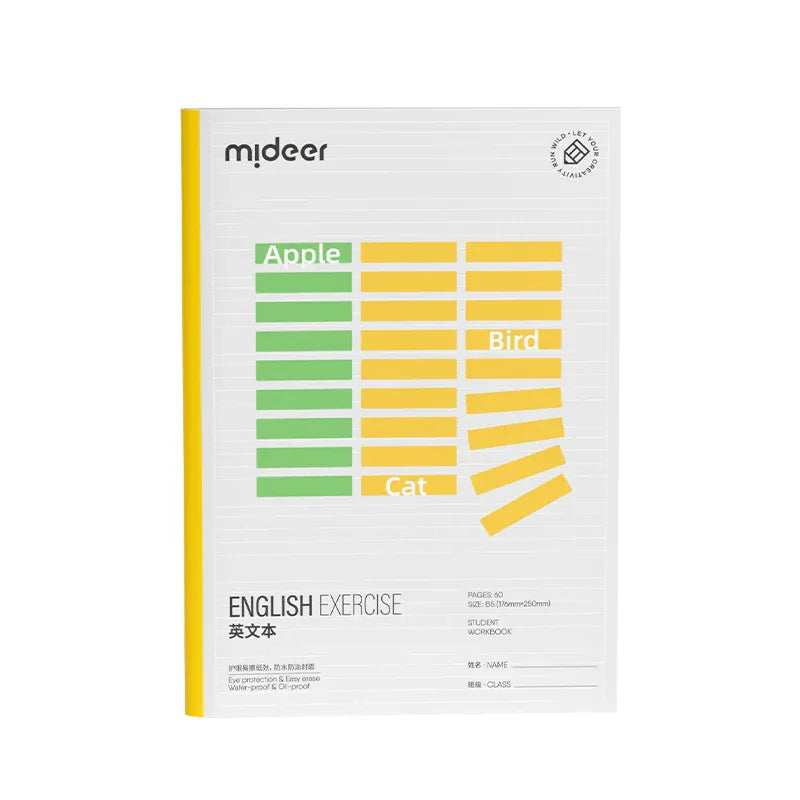 Mideer Student Workbook - English Exercise for kids in Kuwait